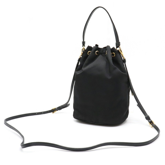 Prada 2WAY Nero Black Camouflage Handbag Nylon - Picture 1 of 9